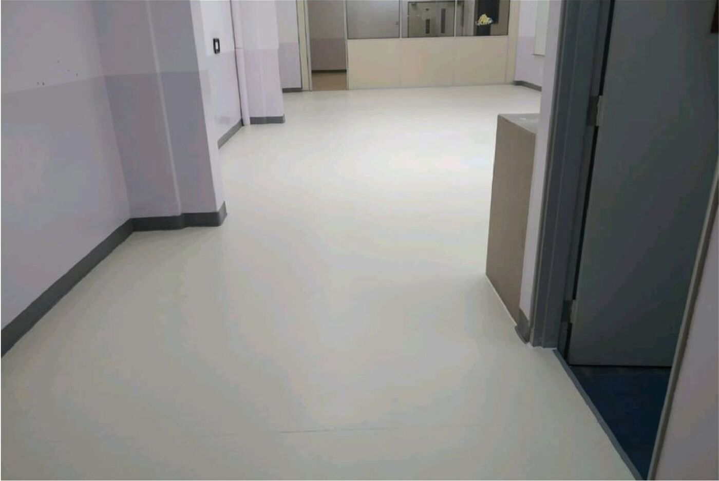 Vinyl sheet flooring at Fisherman of Christ Church